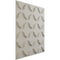 Ekena Millwork 19 5/8in. W x 19 5/8in. H Delfina EnduraWall Decorative 3D Wall Panel Covers 2.67 Sq. Ft. WP20X20DLGBW - alternate 5